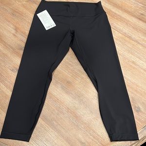 Lululemon Wunder Under Leggings Size 14